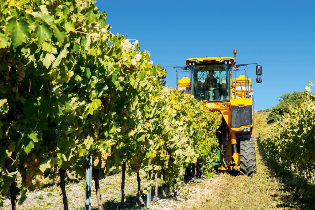 technologies de l'industrie 4.0 - vignes